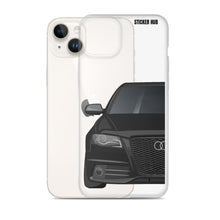 Load image into Gallery viewer, Black B8 Audi S4 - iPhone Case