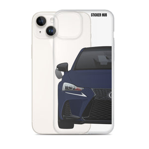 Nightfall Blue Lexus IS300 - iPhone Case