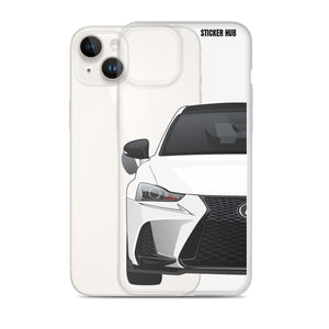 White Lexus IS300 - iPhone Case