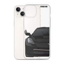 Load image into Gallery viewer, Black C7 Corvette Stingray - iPhone Case