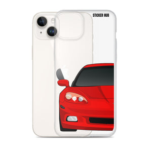 Victory Red C6 Corvette - iPhone Case