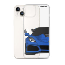 Load image into Gallery viewer, Elkhart Blue C7 Corvette Zr1 - iPhone Case