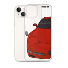 Load image into Gallery viewer, Torch Red C5 Corvette Z06 - iPhone Case