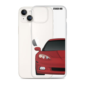 Monterey Red C6 Corvette - iPhone Case