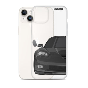 Black C6 Corvette Z06 - iPhone Case