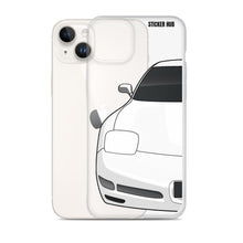 Load image into Gallery viewer, White C5 Corvette Z06 - iPhone Case