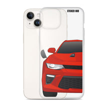 Load image into Gallery viewer, Red 6th Gen Camaro SS - iPhone Case