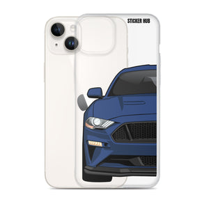 Kona Blue 18-21 Mustang 5.0 - iPhone Case