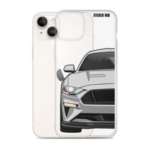 Load image into Gallery viewer, Silver 18-21 Mustang 5.0 - iPhone Case