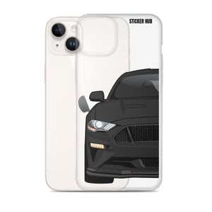 Black 18-21 Mustang 5.0 - iPhone Case