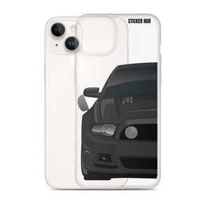 Black 13-14 Mustang 5.0 - iPhone Case