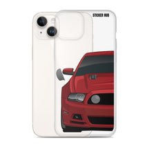 Load image into Gallery viewer, Ruby Red 13-14 Mustang 5.0 - iPhone Case