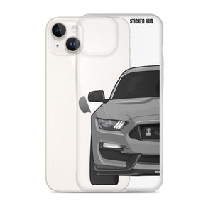 Gray Mustang GT350 - iPhone Case