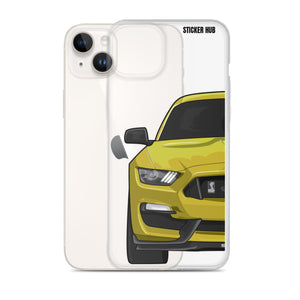 Yellow Mustang GT350 - iPhone Case