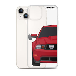 Race Red 11-12 Mustang 5.0 - iPhone Case