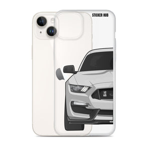 Avalanche Gray Mustang GT350 - iPhone Case