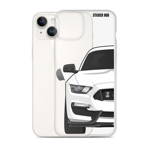 White Mustang GT350 - iPhone Case