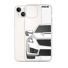 Load image into Gallery viewer, White Cadillac CTS-V - iPhone Case