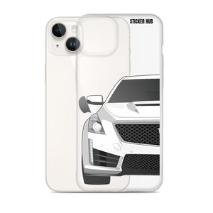 White Cadillac CTS-V - iPhone Case