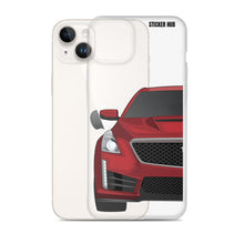 Load image into Gallery viewer, Red Cadillac CTS-V - iPhone Case