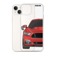 Load image into Gallery viewer, Race Red 15-17 Mustang 5.0 - iPhone Case