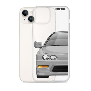 Silver Acura Integra - iPhone Case