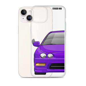 Purple Acura Integra - iPhone Case