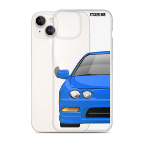 Light Blue Acura Integra - iPhone Case