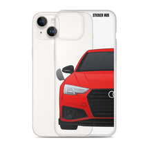 Load image into Gallery viewer, Red B9 Audi S4 &quot;Facelift&quot; - iPhone Case