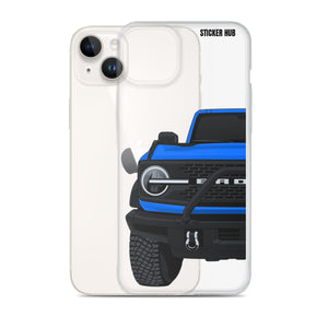 Blue Ford Bronco "First Edition" - iPhone Case