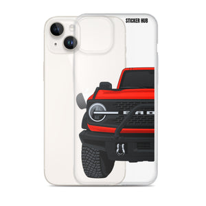 Red Ford Bronco "First Edition" - iPhone Case