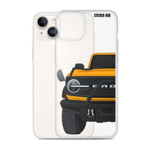 Load image into Gallery viewer, Cyber Orange Ford Bronco &quot;First Edition&quot; - iPhone Case