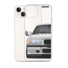 Load image into Gallery viewer, Silver BMW E36 - iPhone Case