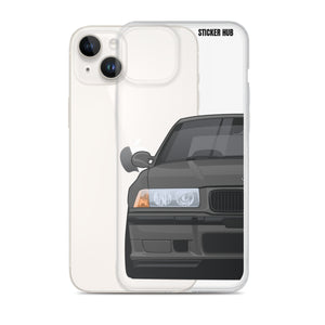 Gray BMW E36 - iPhone Case