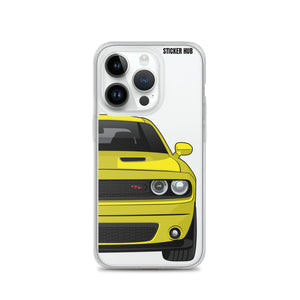 Yellow Challenger R/T - iPhone Case