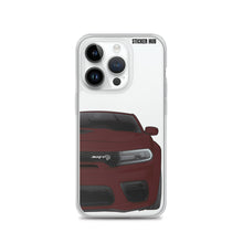 Load image into Gallery viewer, Octane Red Charger Hellcat (Widebody) - iPhone Case