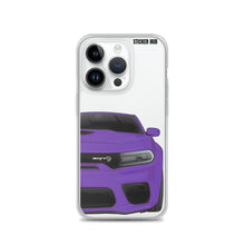 Load image into Gallery viewer, Purple Charger Hellcat (Widebody) - iPhone Case