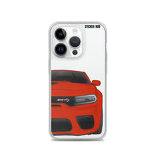 Load image into Gallery viewer, Red Charger Hellcat (Widebody) - iPhone Case