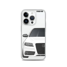 Load image into Gallery viewer, White B8 Audi S4 - iPhone Case