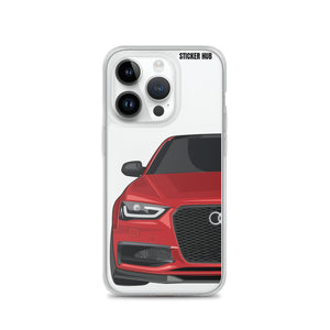 Misano Red B8.5 Audi S4 - iPhone Case