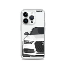 Load image into Gallery viewer, White B8.5 Audi S4 - iPhone Case