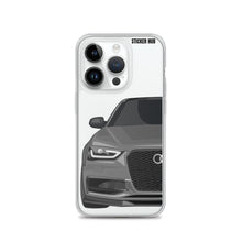 Load image into Gallery viewer, Monsoon Gray B8.5 Audi S4 - iPhone Case