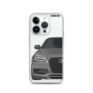 Monsoon Gray B8.5 Audi S4 - iPhone Case