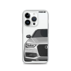 Silver B8.5 Audi S4 - iPhone Case