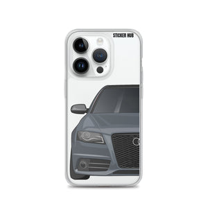 Meteor Gray B8 Audi S4 - iPhone Case