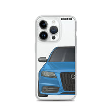 Load image into Gallery viewer, Sprint Blue B8 Audi S4 - iPhone Case