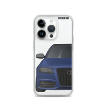 Load image into Gallery viewer, Estoril Blue B8 Audi S4 - iPhone Case