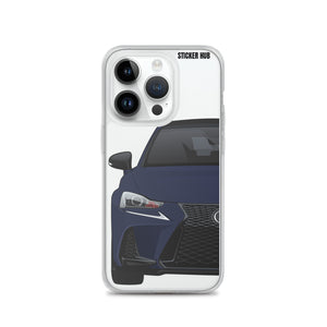 Nightfall Blue Lexus IS300 - iPhone Case