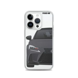 Gray Lexus IS300 - iPhone Case