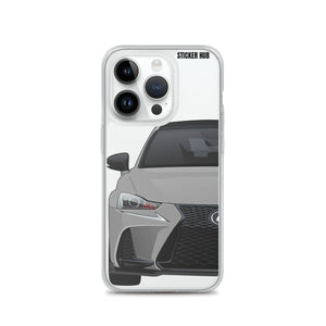 Silver Lexus IS300 - iPhone Case